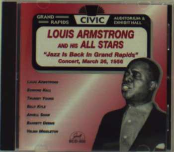 CD Louis Armstrong: Jazz Is Back In Grand Rapids 520998