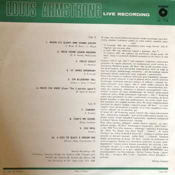 LP Louis Armstrong: Live Recording 386123