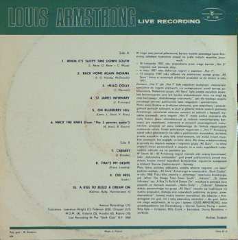 LP Louis Armstrong: Live Recording 300400