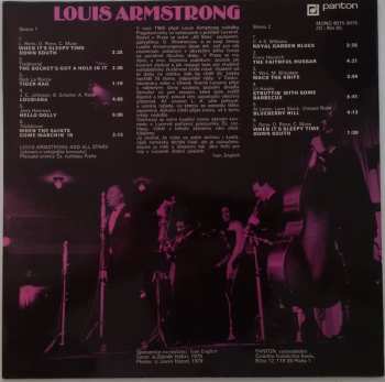 LP Louis Armstrong: Lucerna-1965 - Lucerna Hall-Prague 1965 - Live