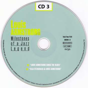 10CD/Box Set Louis Armstrong: Milestones Of A Jazz Legend