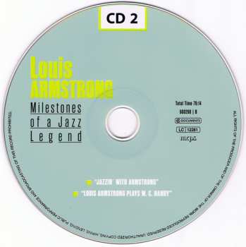 10CD/Box Set Louis Armstrong: Milestones Of A Jazz Legend 433484