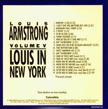 5CD Louis Armstrong: Original Album Classics: The Okeh, Columbia & RCA Victor Recordings 1925-1933 26703