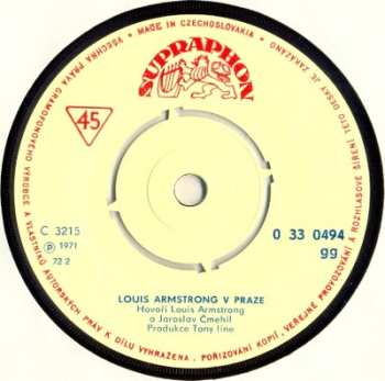 SP Louis Armstrong: Památce Louise Armstronga