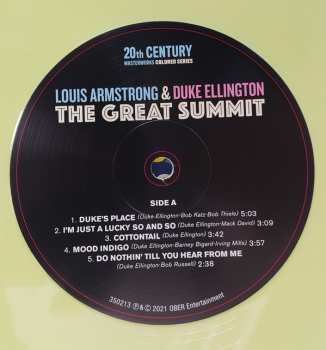 LP Louis Armstrong: The Great Summit LTD | CLR 78224