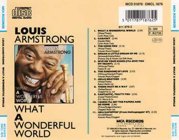 CD Louis Armstrong: What A Wonderful World 46632