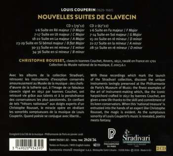 2CD Louis Couperin: Nouvelles Suites De Clavecin 429251