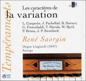 Album Louis Couperin: Rene Saorgin - Les Caracteres De La Variation