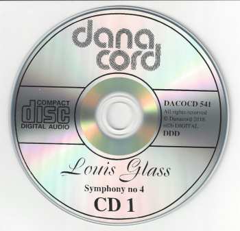 4CD Louis Glass: 6 Symphonies 179681