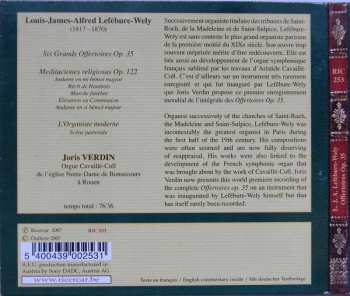 CD Louis J.A. Lefébure-Wely: Offertoires Op. 35 346171