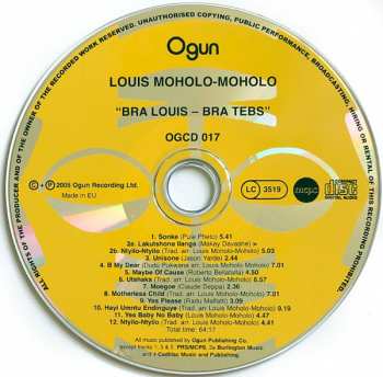 2CD Louis Moholo-Moholo Septet: Bra Louis - Bra Tebs / Spirits Rejoice! 343061