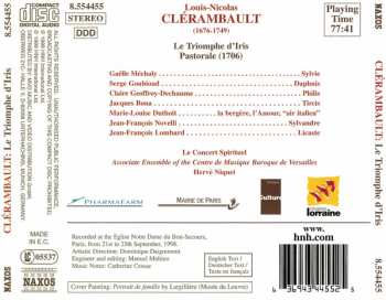 CD Louis-Nicolas Clérambault: Le Triomphe D'Iris. Pastorale (1706) 456375
