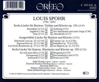 CD Louis Spohr: Sechs Lieder Op. 103 · Op. 154 476231