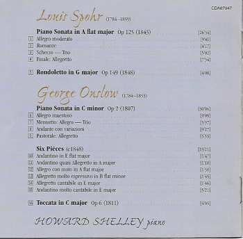 CD Louis Spohr: Piano Sonatas 327035