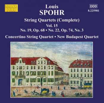 Album Louis Spohr: Streichquartette Vol.15
