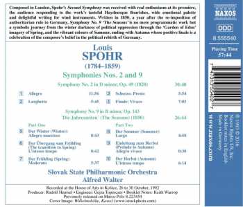 CD Louis Spohr: Symphonies Nos. 2 And 9 235388