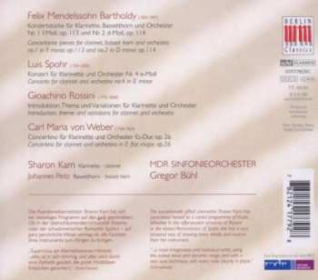 CD Louis Spohr: Werke Für Klarinette Und Orchester - Works For Clarinet And Orchestra 247566