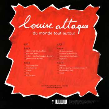2LP Louise Attaque: Du Monde Tout Autour 526055