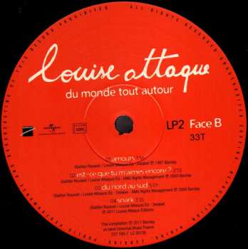 2LP Louise Attaque: Du Monde Tout Autour 526055