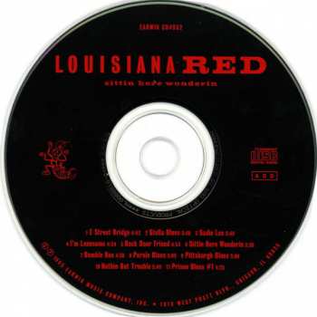 CD Louisiana Red: Sittin Here Wonderin 246463