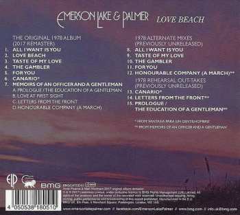 CD Emerson, Lake & Palmer: Love Beach 22018
