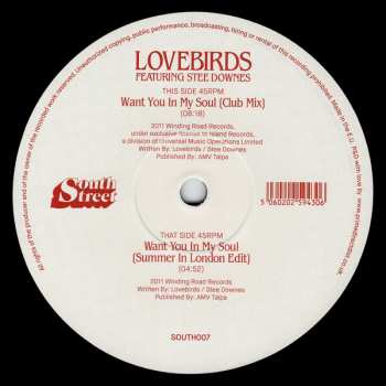 LP Lovebirds: Want You In My Soul 191717
