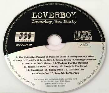 CD Loverboy: Loverboy / Get Lucky 22166