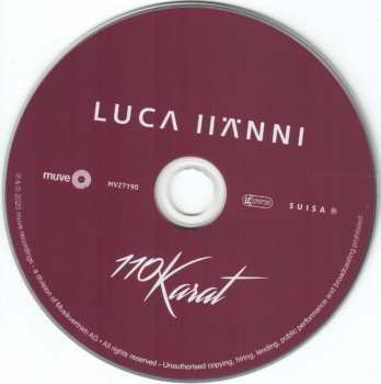 CD Luca Hänni: 110 Karat 289347