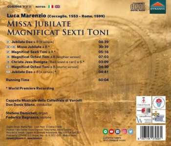 CD Luca Marenzio: Missa Jubilate / Magnificat Sexti Toni 450848