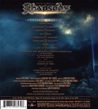 CD/DVD Luca Turilli's Rhapsody: Ascending To Infinity LTD 2854