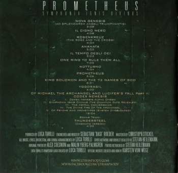 CD Luca Turilli's Rhapsody: Prometheus (Symphonia Ignis Divinus) LTD | DIGI 28869