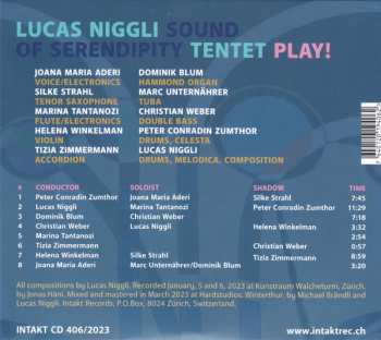 CD Lucas Niggli Sound Of Serendipity Tentet: Play! 477095