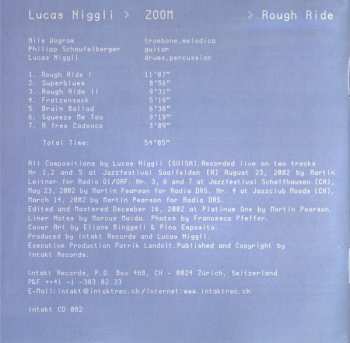 CD Lucas Niggli Zoom: Rough Ride 123046