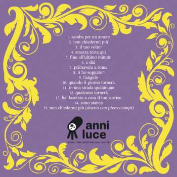 CD Lucia Rango: Lucia Rango Canta Piero Ciampi DLX 501767