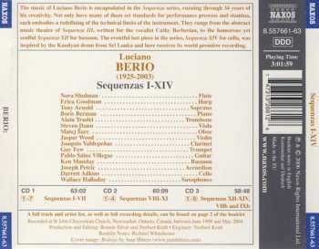 3CD Luciano Berio: Sequenzas I-XIV For Solo Instruments 277656