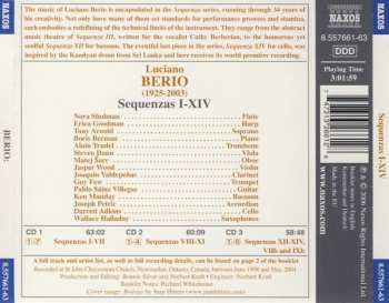 3CD Luciano Berio: Sequenzas I-XIV For Solo Instruments