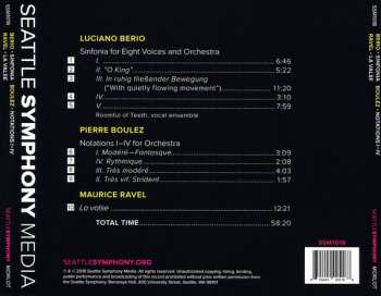 CD Luciano Berio: Sinfonia / Notations I-IV / La Valse 278516