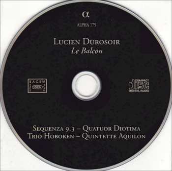 CD Lucien Durosoir: Le Balcon 416409