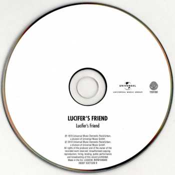 CD Lucifer's Friend: Lucifer's Friend DIGI 22232