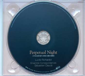 CD Lucile Richardot: Perpetual Night · 17th Century Ayres And Songs 90947