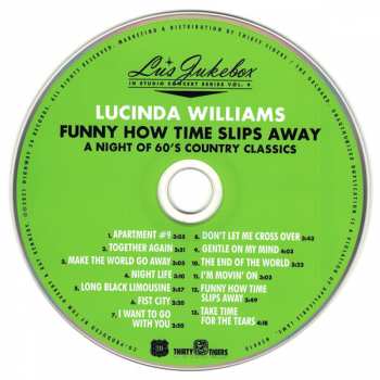 CD Lucinda Williams: Funny How Time Slips Away: A Night Of 60's Country Classics 426907