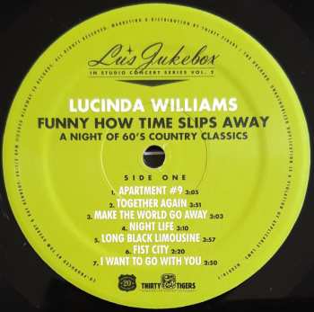 LP Lucinda Williams: Funny How Time Slips Away (A Night Of 60's Country Classics) 139280