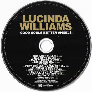 CD Lucinda Williams: Good Souls Better Angels 148616