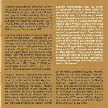 CD Lucinda Williams: Good Souls Better Angels