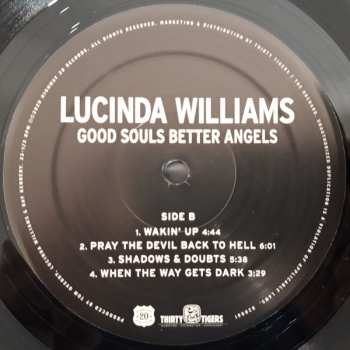2LP Lucinda Williams: Good Souls Better Angels 14466