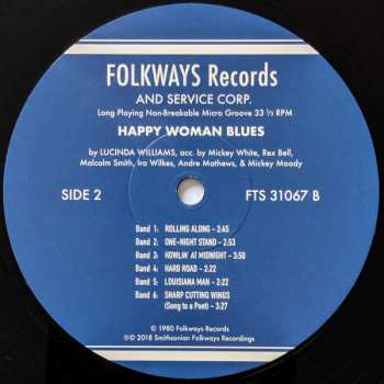 LP Lucinda Williams: Happy Woman Blues 78896