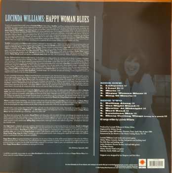 LP Lucinda Williams: Happy Woman Blues CLR