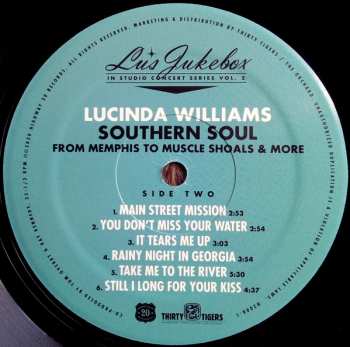 LP Lucinda Williams: Southern Soul (From Memphis To Muscle Shoals & More) 133972