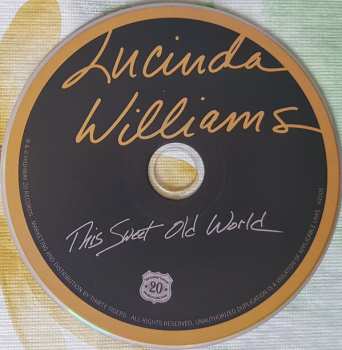 CD Lucinda Williams: This Sweet Old World