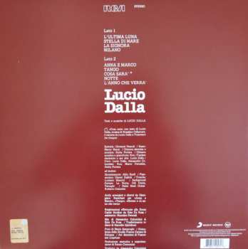 LP Lucio Dalla: Lucio Dalla